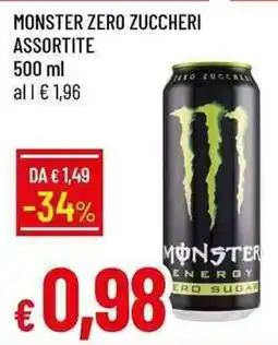Galassia Monster Zero Zucchero offerta