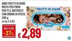 Galassia Frutti di mare Arbi offerta