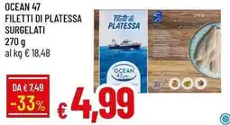 Galassia Filetti di platessa Ocean 47 offerta