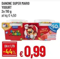 Galassia Danone Super Mario Yogurt offerta