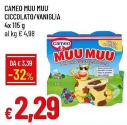 Galassia Cameo Muu Muu offerta