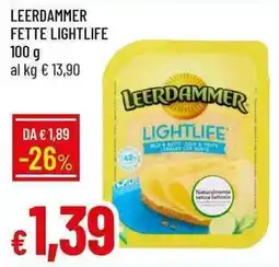 Galassia Leerdammer Lightlife offerta