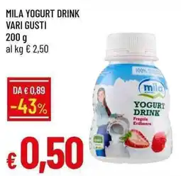 Galassia Mila yogurt drink offerta