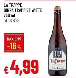 Galassia La Trappe Birra Trappist Witte offerta