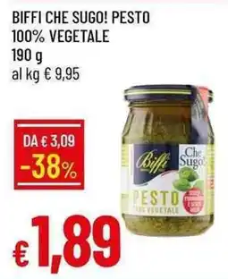 Galassia Biffi che sugo pesto 100% vegetale offerta