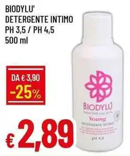 Galassia Biodylu' detergente intimo young offerta
