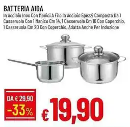 Galassia Batteria Aida offerta