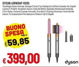 Galassia Dyson Airwrap HS05 offerta