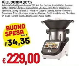 Galassia Qbell qucinoio qdc735 offerta