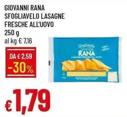 Galassia Sfogliatelo lasagne fresche all'uovo Rana offerta