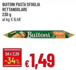 Galassia Buitoni pasta sfoglia rettangolare offerta
