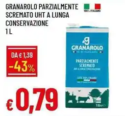 Galassia Granarolo parzialmente scremato UHT a lunga conservazione offerta