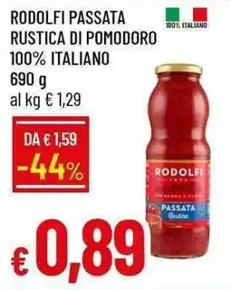 Galassia Rodolfi passata rustica di pomodoro offerta