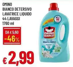 Galassia Omino Bianco Detersivo Lavatrice Liquido offerta