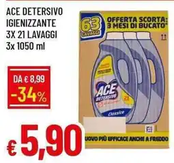 Galassia Ace Detersivo Igienizzante offerta