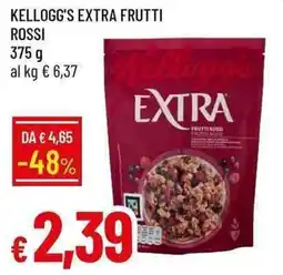Galassia Kellogg's Extra Frutti Rossi offerta