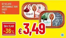 Galassia G7 gelato artigianale vari gusti offerta