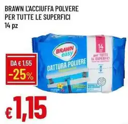 Galassia Brawn cattura polvere offerta