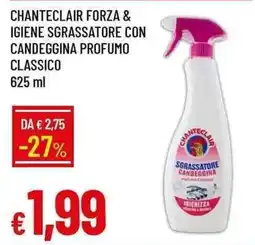 Galassia Chanteclair sgrassatore candeggina profumo classico offerta