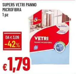 Galassia Super5 vetri panno microfibra offerta