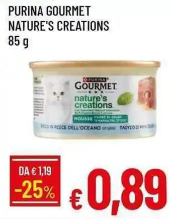 Galassia Purina Gourmet Nature's Creations offerta