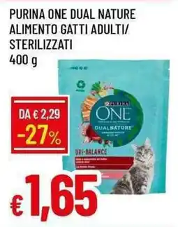 Galassia Purina One Dual Nature Alimento Gatti Adulti/Sterilizzati offerta