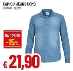 Galassia Camicia jeans uomo offerta