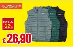 Galassia Gilet Smanicato Ethan Kappa offerta