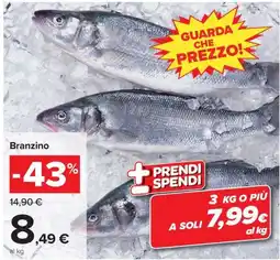 Carrefour Iper Branzino offerta
