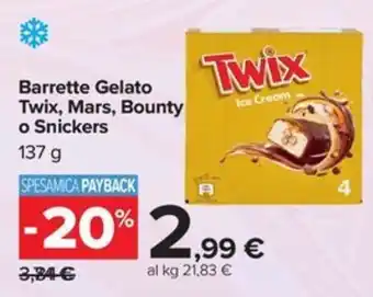 Barrette Gelato Twix
