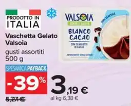 Carrefour Iper Vaschetta Gelato Valsoia offerta