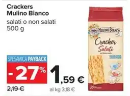 Carrefour Iper Crackers Mulino Bianco offerta