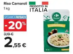 Carrefour Iper Carrefour Classic Riso Carnaroli offerta