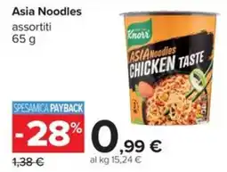 Carrefour Iper Knorr Asia Noodles offerta