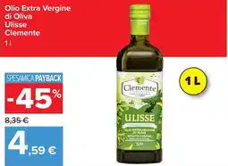 Carrefour Iper Olio Extra Vergine di Oliva Ulisse Clemente offerta