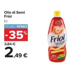 Carrefour Iper Olio di Semi Friol offerta