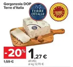 Carrefour Iper Gorgonzola DOP Terre d'Italia offerta