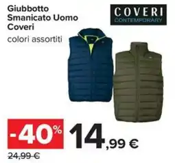 Carrefour Iper Giubbotto Smanicato Uomo Coveri offerta