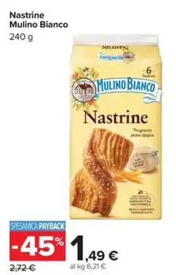 Carrefour Iper Nastrine Mulino Bianco offerta