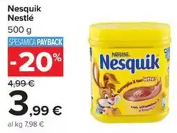 Carrefour Iper Nesquik Nestlé offerta