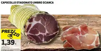 Coop Capocollo stagionato umbro scianca offerta