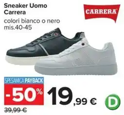 Carrefour Iper Sneaker Uomo Carrera offerta