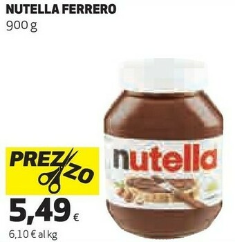 Coop Nutella offerta