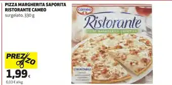 Coop Pizza margherita saporita ristorante 330 g(ml) offerta