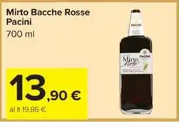 Carrefour Iper Mirto Bacche Rosse Pacini offerta