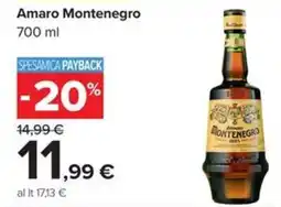 Carrefour Iper Amaro Montenegro offerta