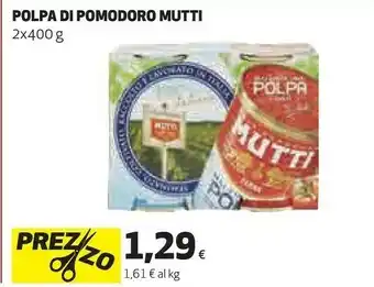 Coop Polpa di pomodoro 400 g(ml) offerta