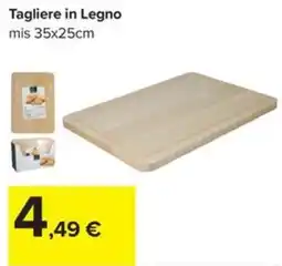 Carrefour Iper Tagliere in Legno offerta