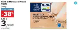 Carrefour Iper Filetti di Merluzzo d'Alaska Frosta offerta