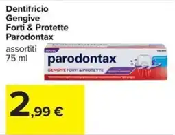 Carrefour Iper Dentifricio Gengive Forti & Protette Parodontax offerta